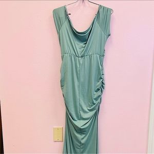 Mint Maternity Dress